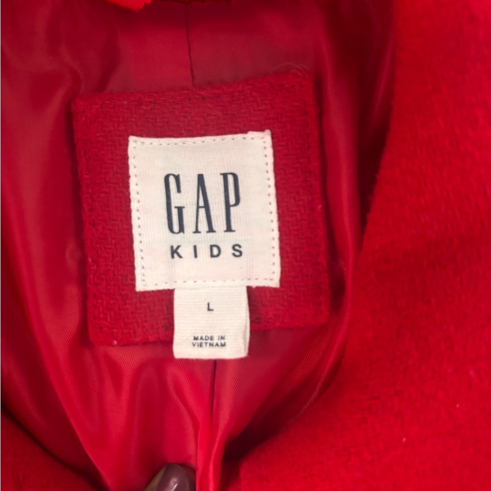 GAP Kids Vibrant Red Coat